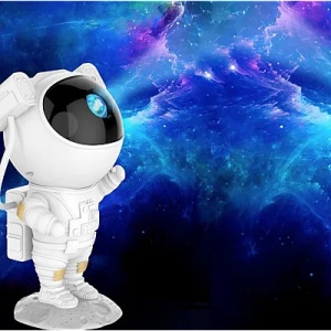 Lampa LED cu proiector Galaxy Astronaut Starry Sky - Img 1