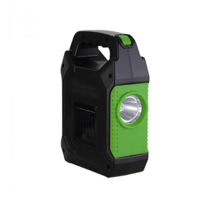 Lanterna multifunctionala JY978, panou solar, USB, 10W - Img 5