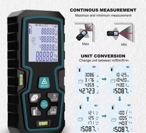 TELEMETRU ELECTRONIC MULTIFUNCTIONAL CU LASER - Img 3