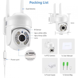 2 CAMERE SUPRAVEGHERE WIFI PROMO 5MP ICSEE AH-XM-XA6 - Img 7