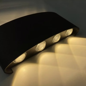 APLICA DE PERETE 8 LED-URI BIDIRECTIONALE INTERIOR-EXTERIOR 8W - Img 6