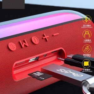 BOXA PORTABILA WIRELESS CU LUMINI Q-YX535-N - Img 5