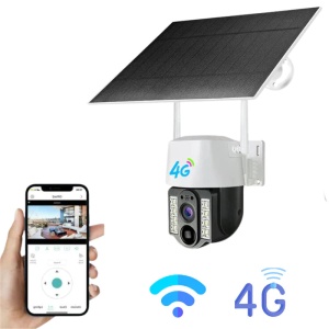 CAMERA DE SUPRAVEGHERE 4G CU PANOU SOLAR VC3-4G-5MP - Img 1