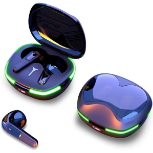 Casti Bluetooth Wireless 5.1 Stereo e-sport TWS Pro 60, Headphones for Gaming, Waterproof New Style, Elegant, Distinctiv, Casti tactile - Img 1