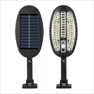 LAMPA SOLARA OVALA 100LED SMD +TELECOMANDA - Img 1