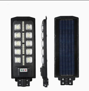 LAMPA SOLARA STRADALA 200W CU SENZOR DE MISCARE 14 CASETE LUMINOASE - Img 4
