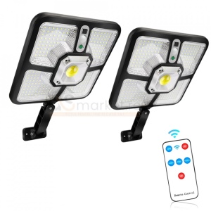 PACHET 2 LAMPI SOLARE - ILUMINARE 220 LED 50W - Img 1