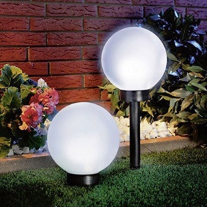 PACHET 4 LAMPI SOLARE PENTRU GRADINA TIP GLOB - Img 5
