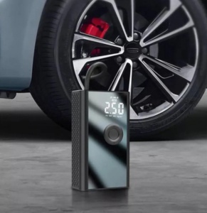 COMPRESOR AUTO PORTABIL 4000mAh cu afisaj - Img 5
