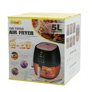 Friteuza cu aer cald QZ8 capacitate 5L putere 1400W afisaj LCD tactil - Img 5