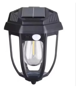 LAMPA SOLARA 2 IN 1 STIL RETRO CU TARUS - Img 4
