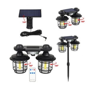 LAMPA SOLARA DECORATIVA 192 LED COB CU TELECOMANDA JD-2217 - Img 3