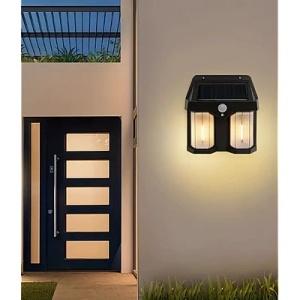 LAMPA SOLARA DUBLA STIL BEC RETRO - Img 1