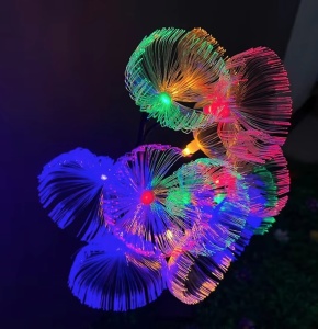 Set 2 x Lampa solara LED RGB, Mini Jelly - Img 7