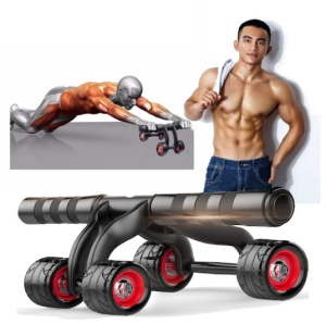 Aparat fitness cu 4 roti pentru abdomen si spate - Img 5