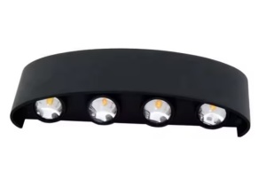 APLICA DE PERETE 8 LED-URI BIDIRECTIONALE INTERIOR-EXTERIOR 8W - Img 8