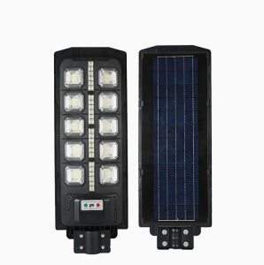 LAMPA SOLARA STRADALA 200W CU SENZOR DE MISCARE 14 CASETE LUMINOASE - Img 5