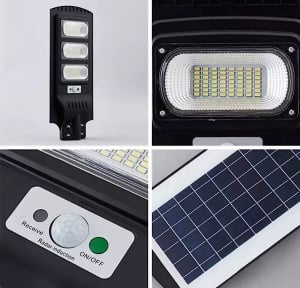 LAMPA SOLARA STRADALA 90W CU TELECOMANDA - Img 1
