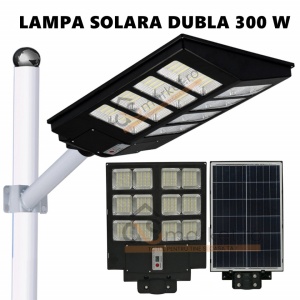 LAMPA SOLARA STRADALA DUBLA 300W - Img 7