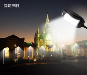 Lampa stradala cu picior si 32 led-uri EP-118 - Img 3