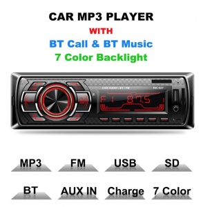 Radio MP3 auto 1403, Bluetooth, Auxiliar , Card Reader, USB, Telecomanda - Img 7
