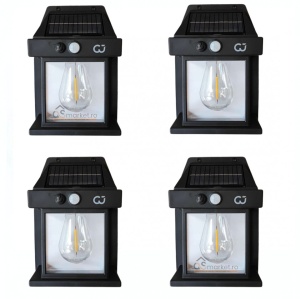 SET 4 LAMPI SOLARE LED RETRO - Img 2