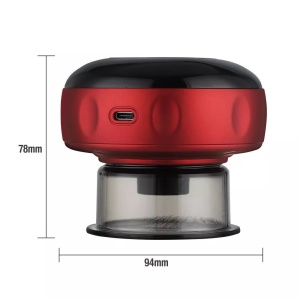Aparat de masaj cu vacuum electric Terapie prin ventuze 12 niveluri de presiune si incalzire - Img 5
