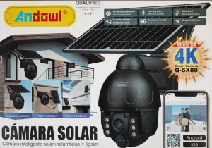 CAMERA SOLARA DE SUPRAVEGHERE CU CARTELA 4G ANDOWL - Img 2