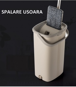 GALEATA CU MOP PLAT SI STORCATOR + 2 LAVETE MICROFIBRA - Img 7