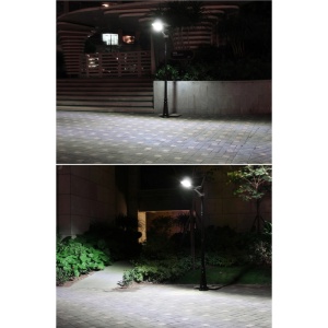 Lampa Solara Stradala - Incarcare solara Jortan 400W cu panou separat - Img 6
