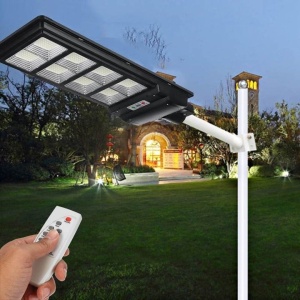 Lampa stradala 400W cu panou solar si acumulator Jortan - Img 2