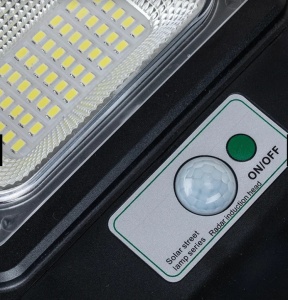 Lampa Stradala Solara Jortan Cu Senzor De Miscare 50W , IP66 , 6500k - Img 7