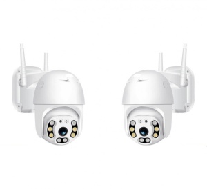 PACHET 2 CAMERE SUPRAVEGHERE WIFI - Img 1