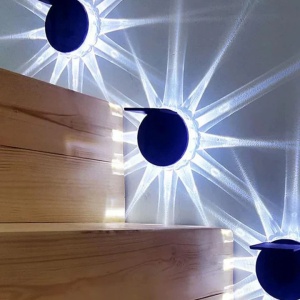 Set 4 Lampi Solare decorative model stelar cu 3 moduri de iluminare - Img 2