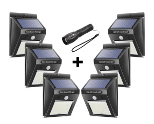 SET 6 LAMPI SOLARE 30 LED - Img 1