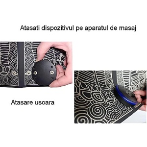 1+1 GRATIS Aparat masaj picioare cu Incarcare USB pentru electrostimulare 19 niveluri intensitate - Img 6