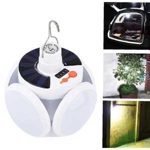 Bec led cu incarcare solara - 4 brate pliabile - Img 1