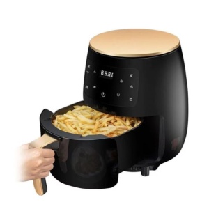 Friteuză fără Ulei cu Aer Cald, 2400W, 6L, LCD Touch, 6 Programe, Accesorii Incluse - Img 5