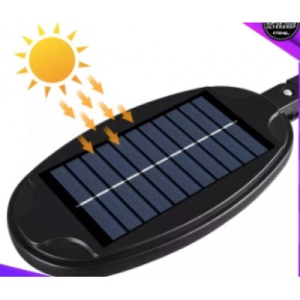 LAMPA SOLARA OVALA 100LED SMD +TELECOMANDA - Img 3