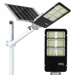 Lampa Solara Stradala - Incarcare solara Jortan 400W cu panou separat - Img 2