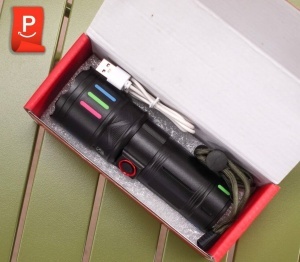 LANTERNA LED PROFESIONALA CU FUNCTIE DE BATERIE EXTERNA CB-611 - Img 4