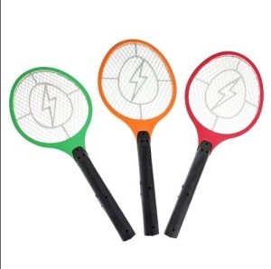 Paleta Electrica Anti Tantari, Anti Muste, Paleta Anti Insecte cu Descarcare Electrica, pe baterii - Img 1