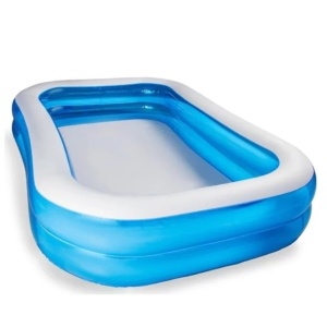Piscina gonflabila 201 x 150 x 51 cm, 2 inele + Pompa Cadou - Img 4