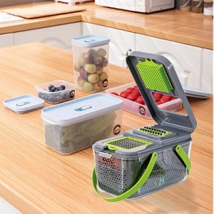 RAZATOARE MULTIFUNCTIONALA 22 PIESE VEGGIE SLICER - Img 2