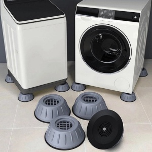SET 4 PROTECTII ANTIDERAPANTE & ZGOMOT PENTRU MASINA SPALAT - Img 1