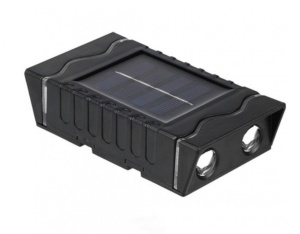 SET 8 LAMPI SOLARE DE PERETE CU LED BIDIRECTIONAL - Img 2