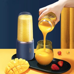 Blender portabil , 6 lame din inox, capacitate 400ml, 22x10x13.5cm - Img 8