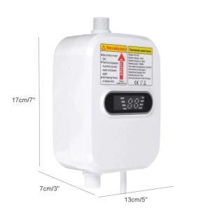 Boiler electric instant pentru apa calda, cu afisaj digital, 3500W - Img 5