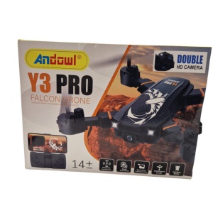 Drona cu Telecomandă Falcon Y3 PRO Camera Dubla HD 720P Pliabila - Img 4