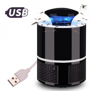 LAMPA ANTITANTARI MOSQUITO KILLER USB SI UV LED - Img 3